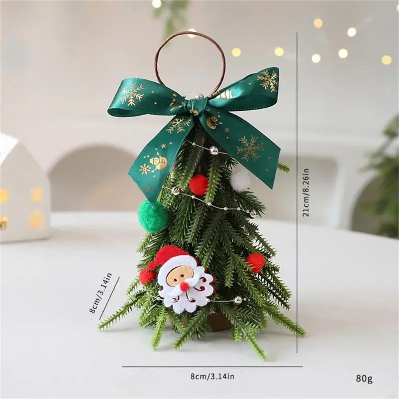 Colorful Christmas Tree Suspended Crafts Easy Arrange POLYETHYLENE