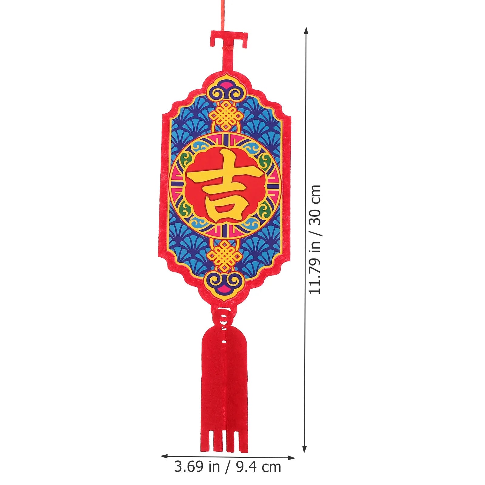 Auspicious Chinese Year Hanging Ornament Delicate Wear-resistant