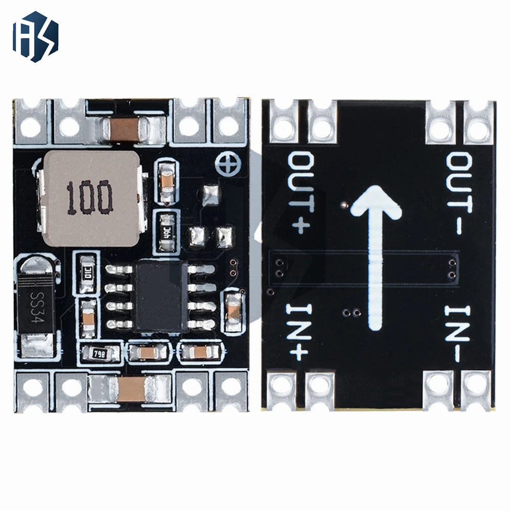 DC-DC 3A Buck Step-down Power Supply Module MP1584EN 5V-12V 24V to 5V 3.3V 9V 12V Fixed Output for Arduino Replace LM2596 Zpaxo