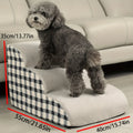 Pet 2/3 Steps High Density Foam Dog Secure Stairs Ramps Non-Slip Pet Steps for Older Dogs Pet with Joint Pain Sofa Bed Ladder Zpaxo 3 floors Check