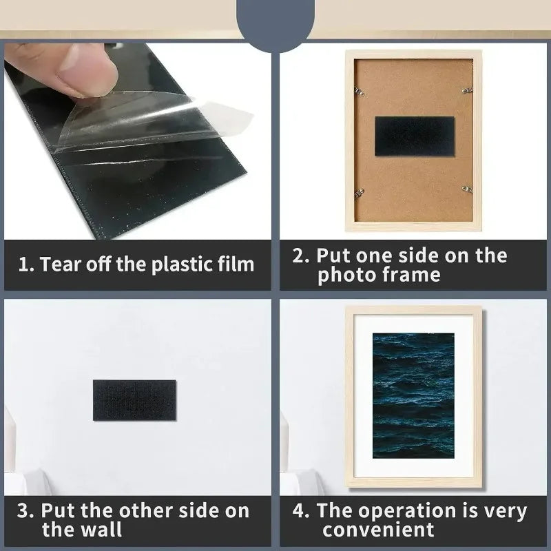 Foot Mats Fixed Sticker Magic Sticker Car Adhesive Backing Strong High Viscosity Non-marking of Holes and Screws Adhesive Zpaxo