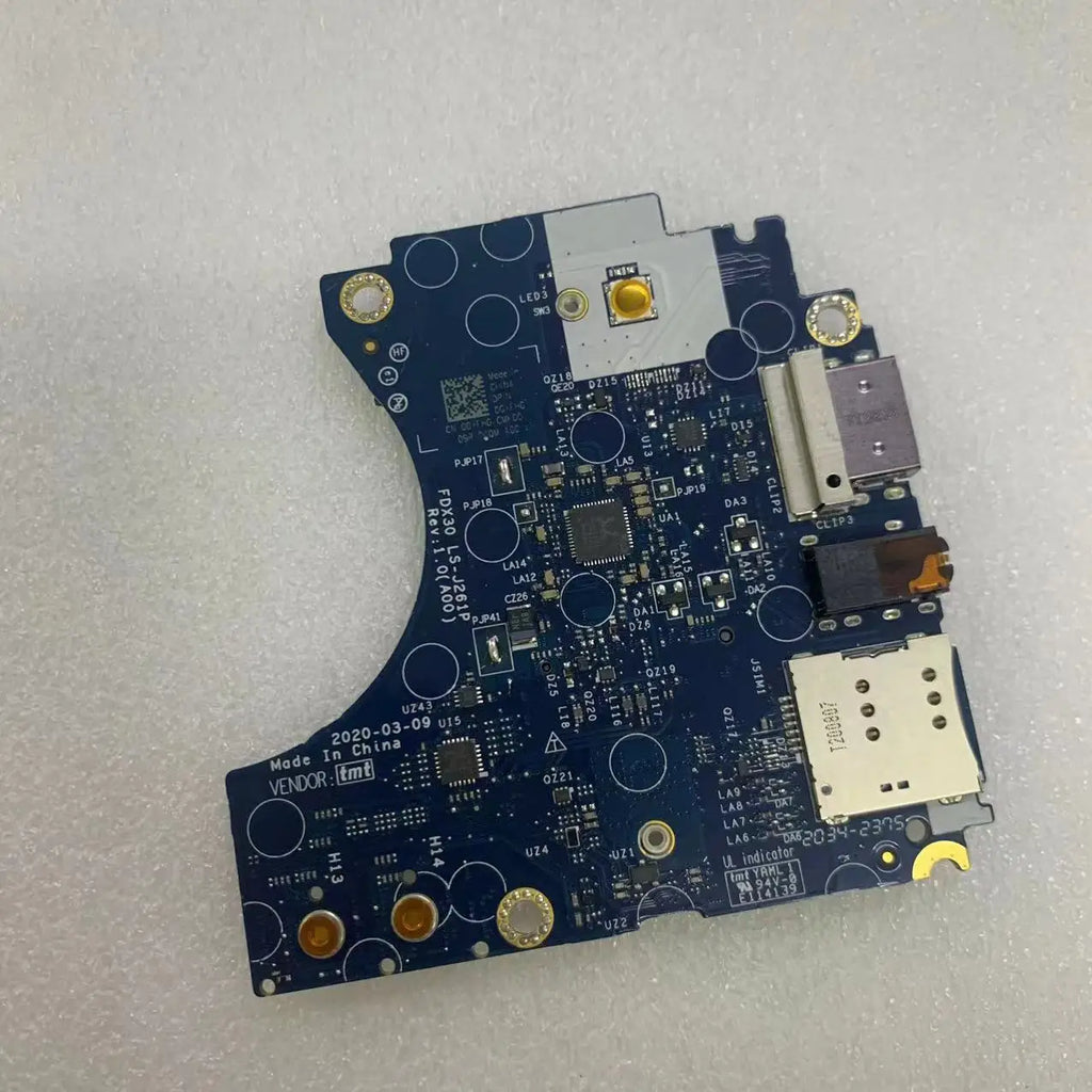FDX30 LS-J261P Dell Latitude 7310 E7310 Laptop USB AUDIO WWAN SIM