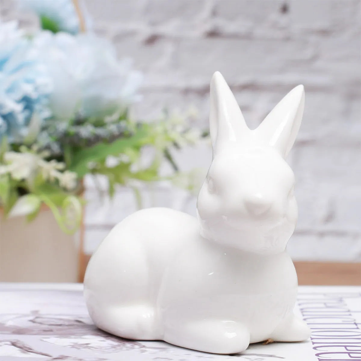 Mini Ceramic Animal Decoration Handmade Exquisite Tabletop Ornament