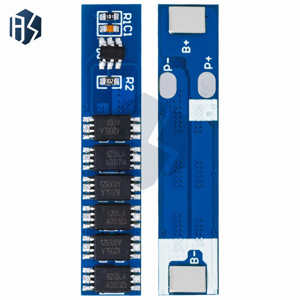 1S 15A 3 7V 2V Li-ion 6MOS BMS PCM Battery Protection Board 18650 Zpaxo