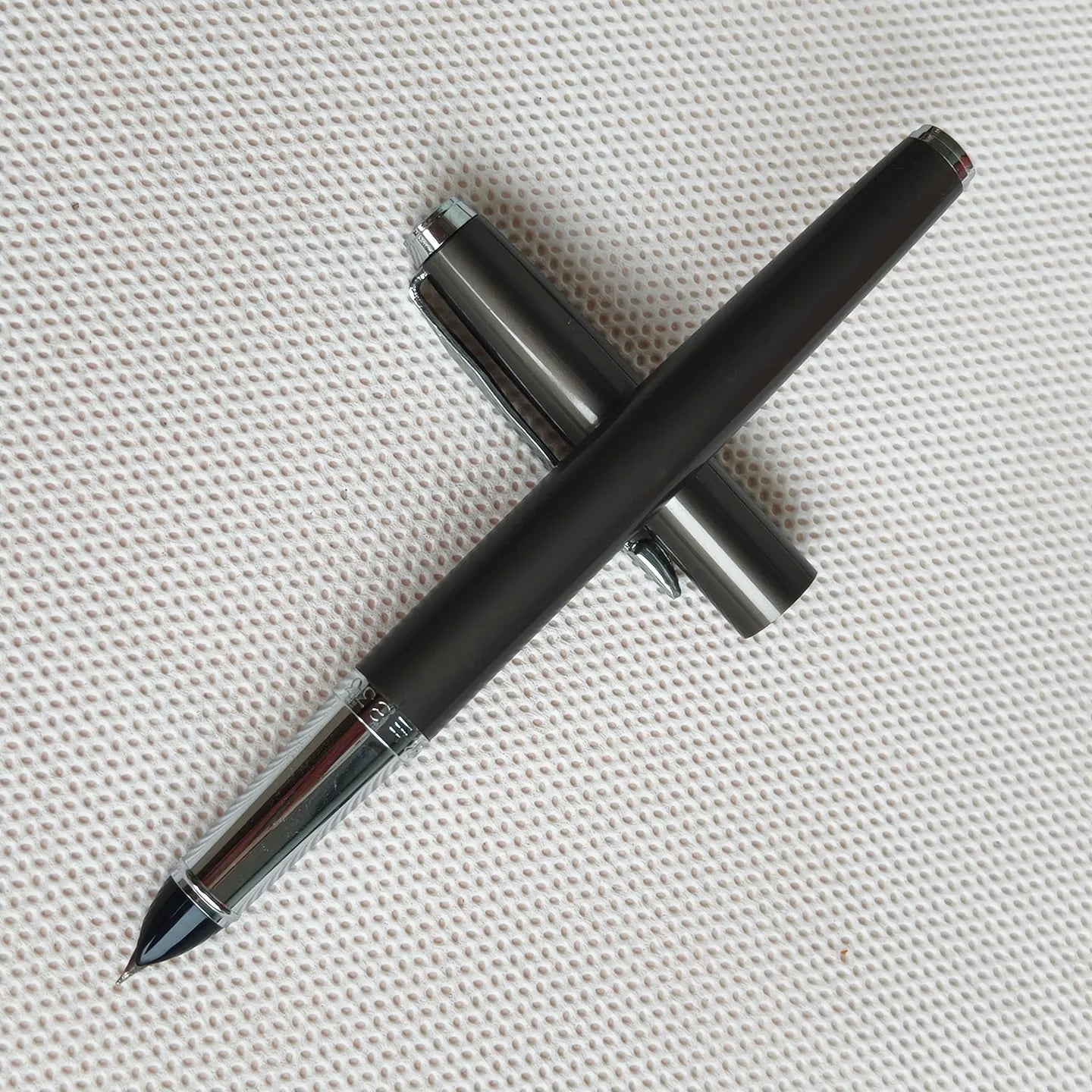 Old Stock Yongsheng 833 Fountain Pen Short Metal Pocket Practice Pen For Elementary School Students Stationery Zpaxo 833shenhuizhijian EF