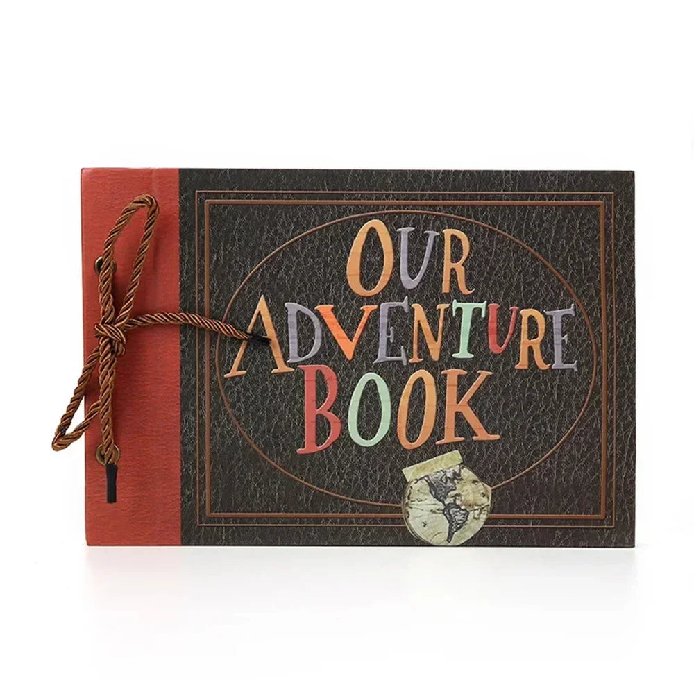 Handmade Scrapbook Adventure Book DIY Album Photo Retro Kraft