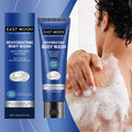 Hyaluronic Men Shower Gel Long Lasting Fragrance Improve Brighten Deep Moisturize Refresh Skin Help Exfoliator Body Wash Lotion Zpaxo 2BOXED Others