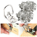 Silver Metal D-ring Hanging Oil Painting Mirror Picture Frame Hanger