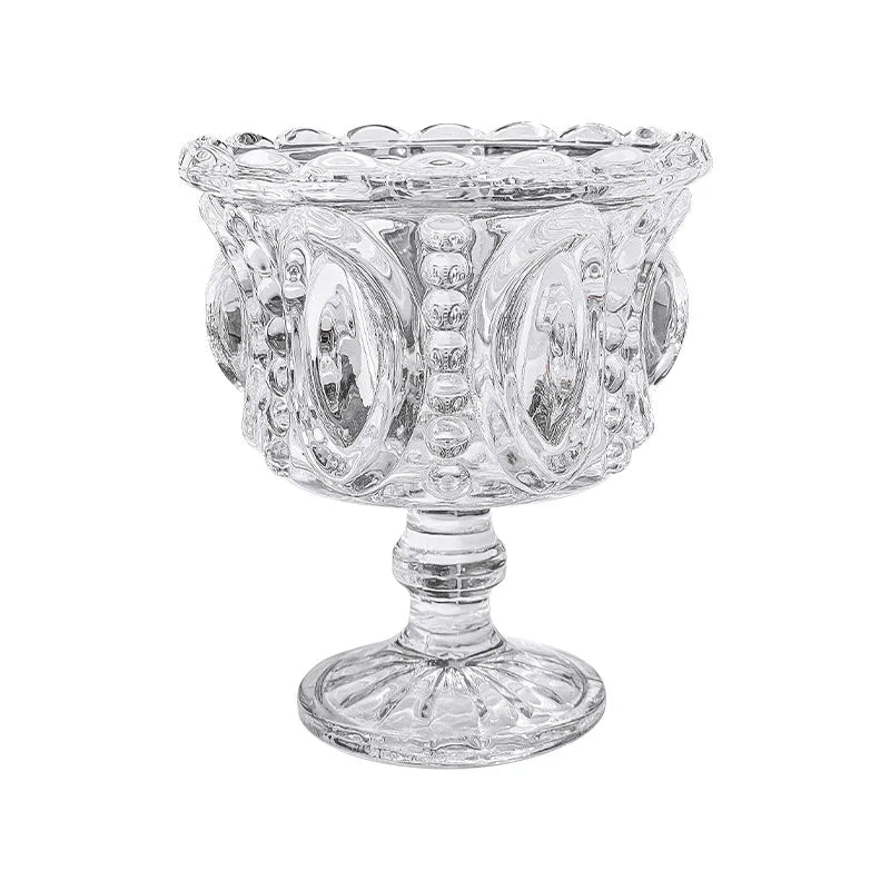 Hot Nordic Relief Cup Glass Cup Ice Cream Ice Cream Dessert Yogurt Pudding Home Dessert Coffee Cup Home Breakfast Container Zpaxo