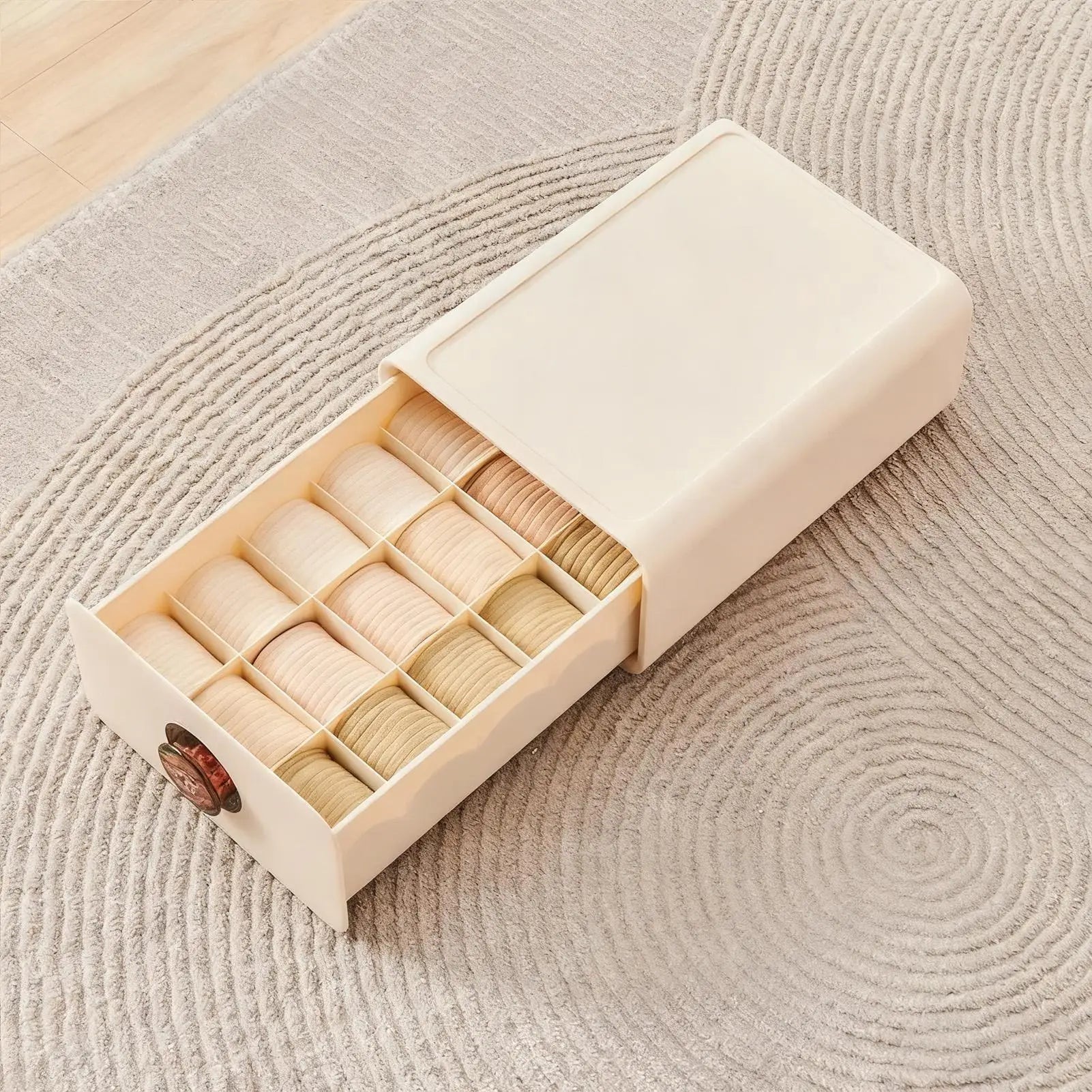 Underwear Drawer Organizer Closet Storage Divider Dresser Sock
