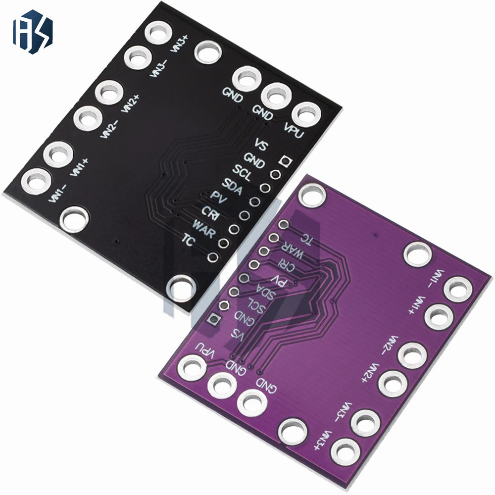 INA3221 Triple-channel Module High-side Measurement Shunt Bus Voltage Zpaxo