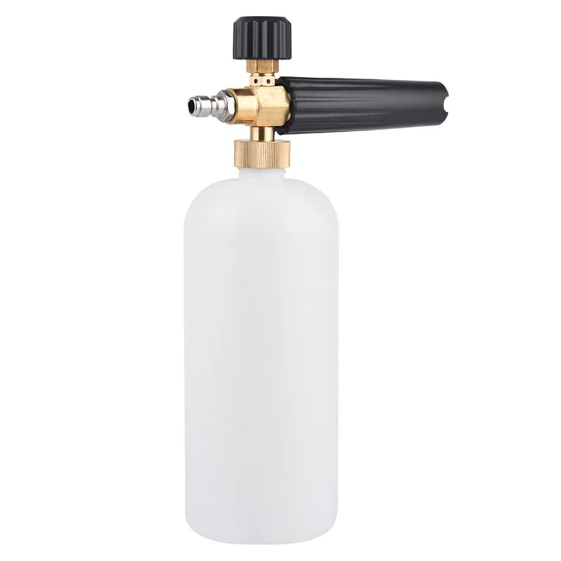 Foam Pot Vehicle Cleaning Adjustable Snow Gun Thick 1 Quick Connector