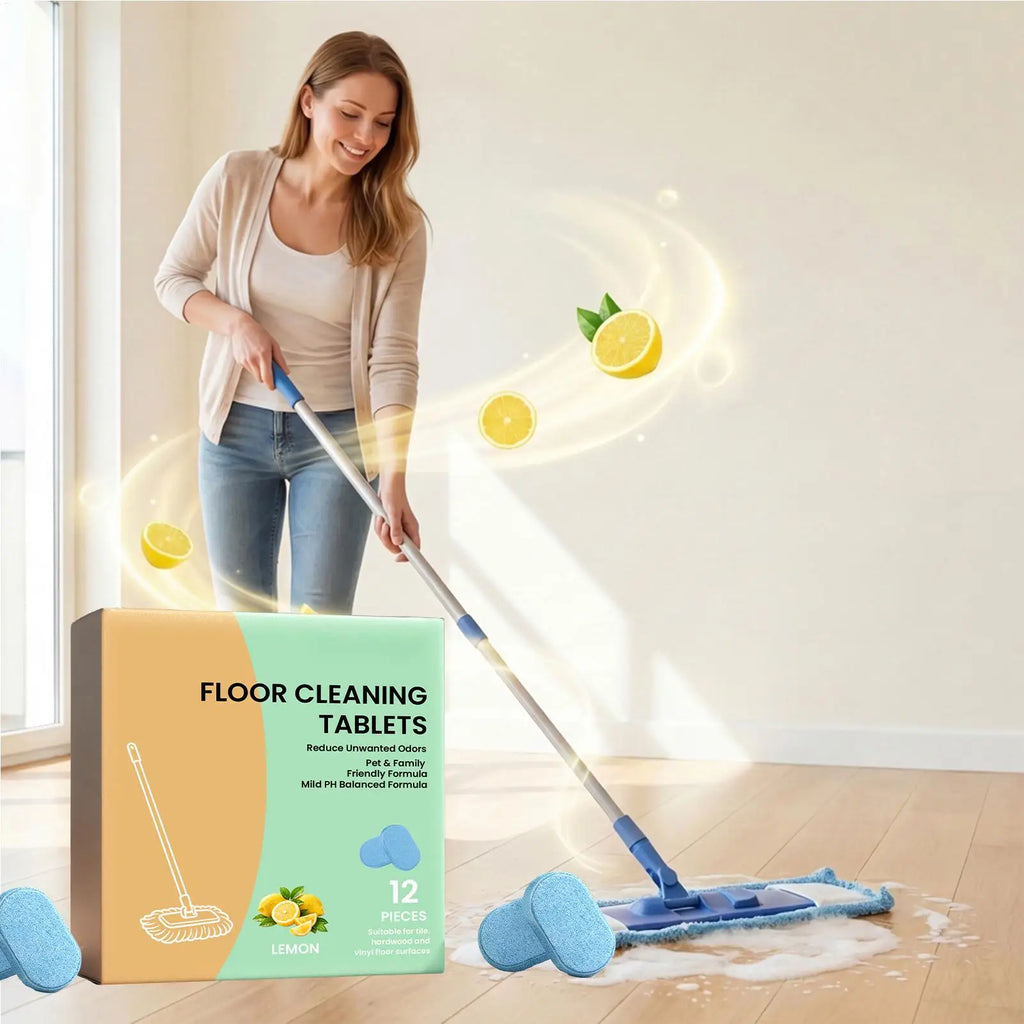 Floor Cleaning Tablets Concentrated Hardwood Tile PVC Cleaner