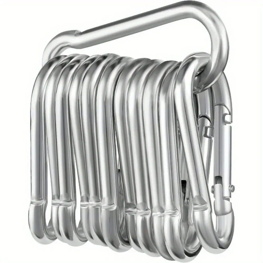 Stainless Steel Carabiner 6x60mm Load Capacity Rust-resistant