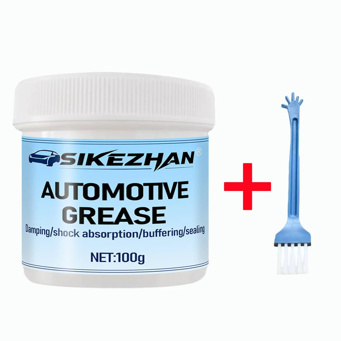 Automotive Grease Shock-absorbing Buffer Door Noise Elimination Multi-purpose Bearing Lubrication Special Maintenance Supplies Zpaxo 100g