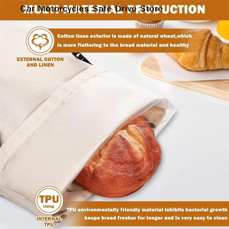 CM1PCS Eco-friendly Reusable Beeswax Bread Bag Buckle Fresh Keeping