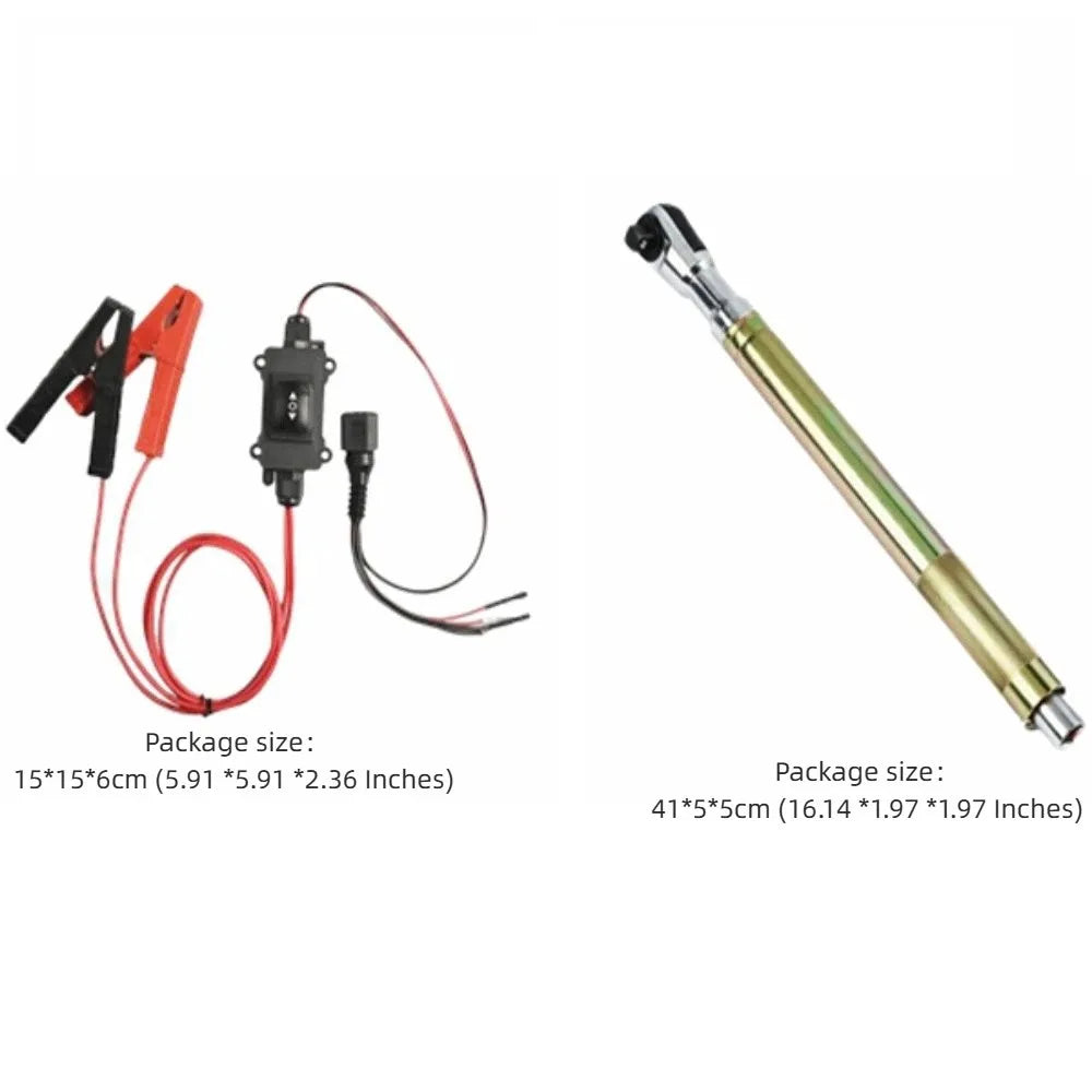 One-Click Operation Electronic Brake Caliper Reset Tool Heavy-Duty Alligator Clips No Computer Needed Special Service Tool Zpaxo