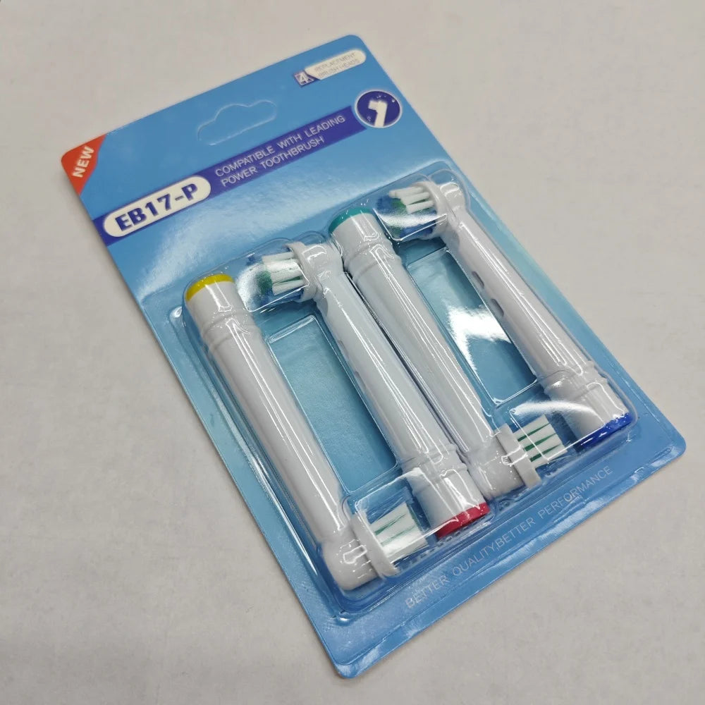 Wholesale 4/16/20/80pcs Set/lot Electric Toothbrush Head For Oral B Sensitive Replacement Brush Heads D25 D30 D32 D18 4739 3709 Zpaxo