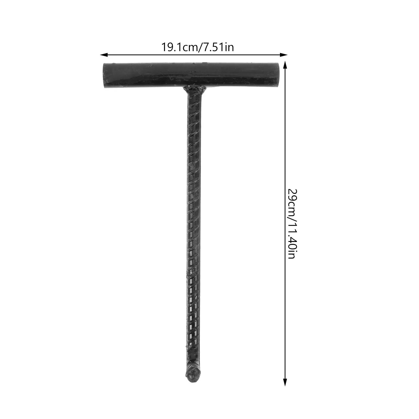 Heavy Duty T Shaped Hook Manhole Cover Lifting Stainless Steel