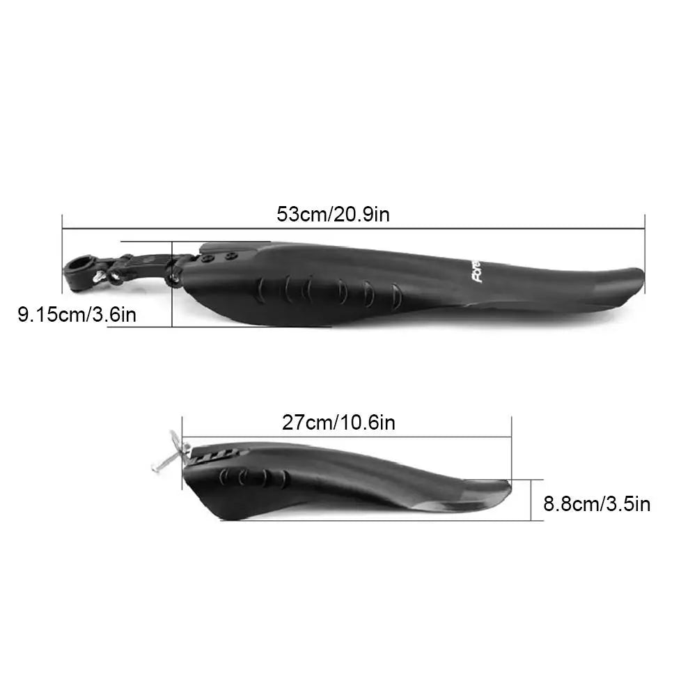 Mountain Bike Mudguard Set – Front & Rear Fenders for MTB Bike Mudguard Set Zpaxo