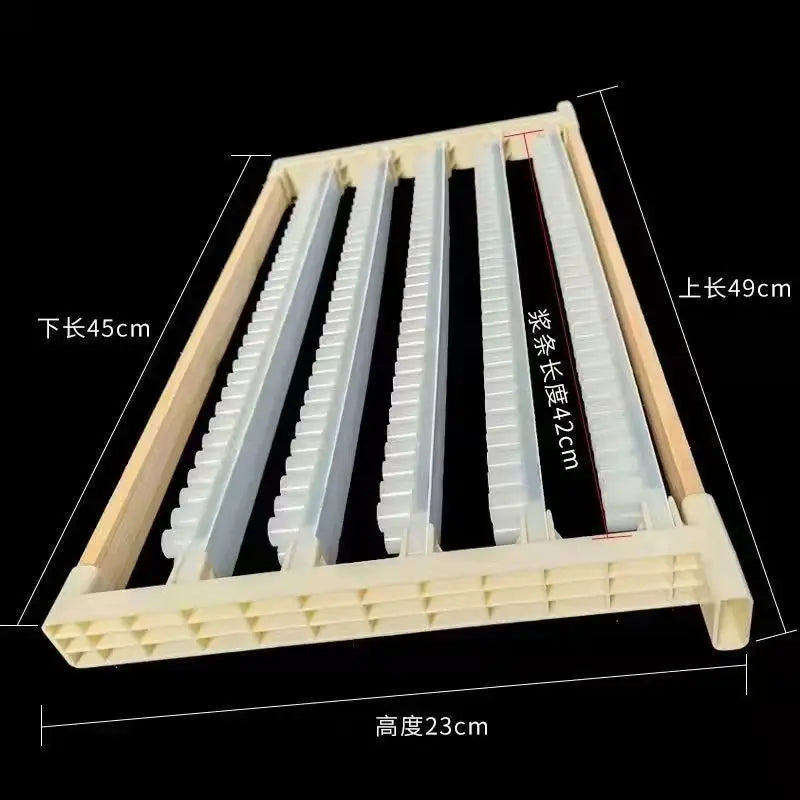 Double Rows Royal Jelly Frames Bars Plastic Bees Specializing