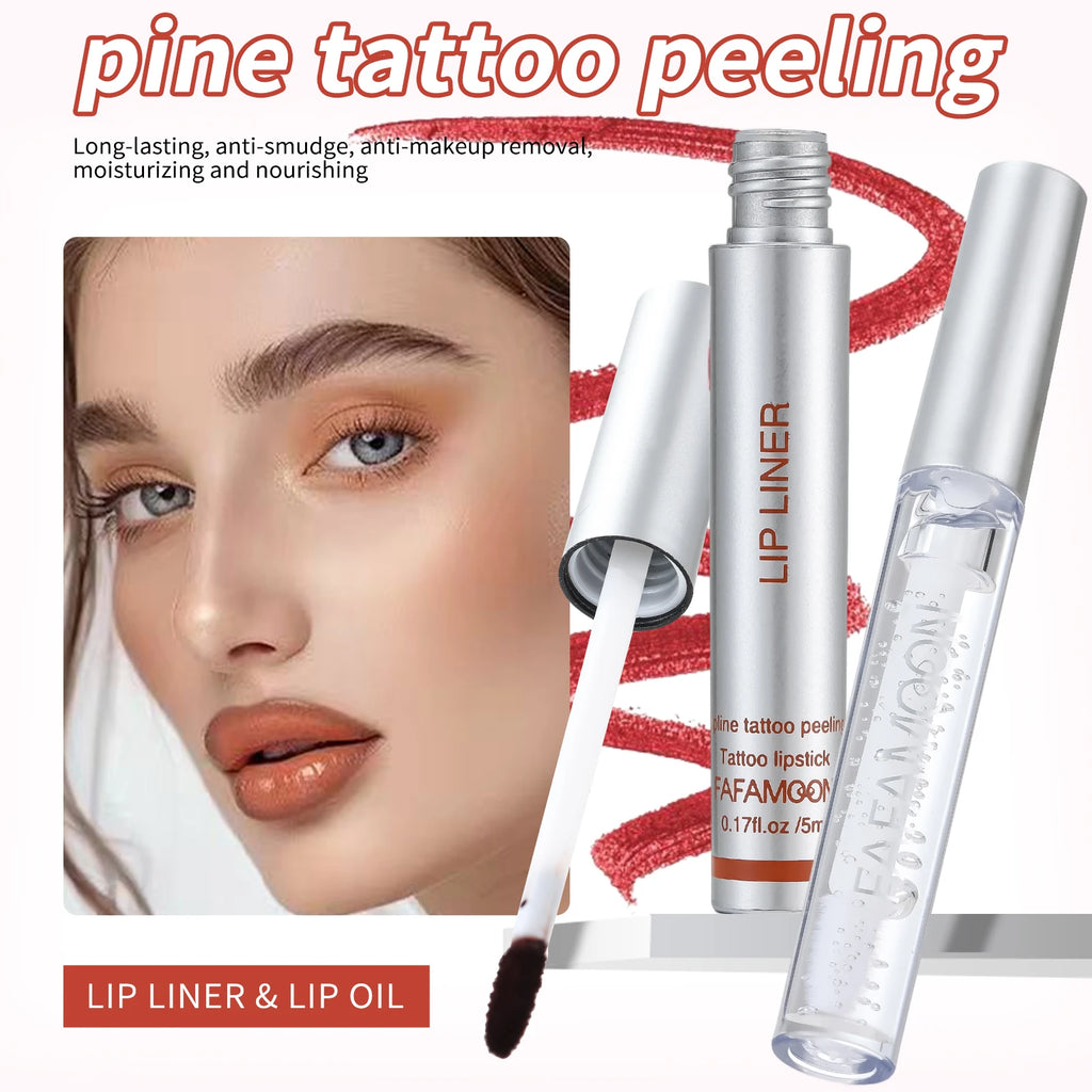 Tear-off Lip Liner Oil Moisturizing Lightweight Texture Long-lasting