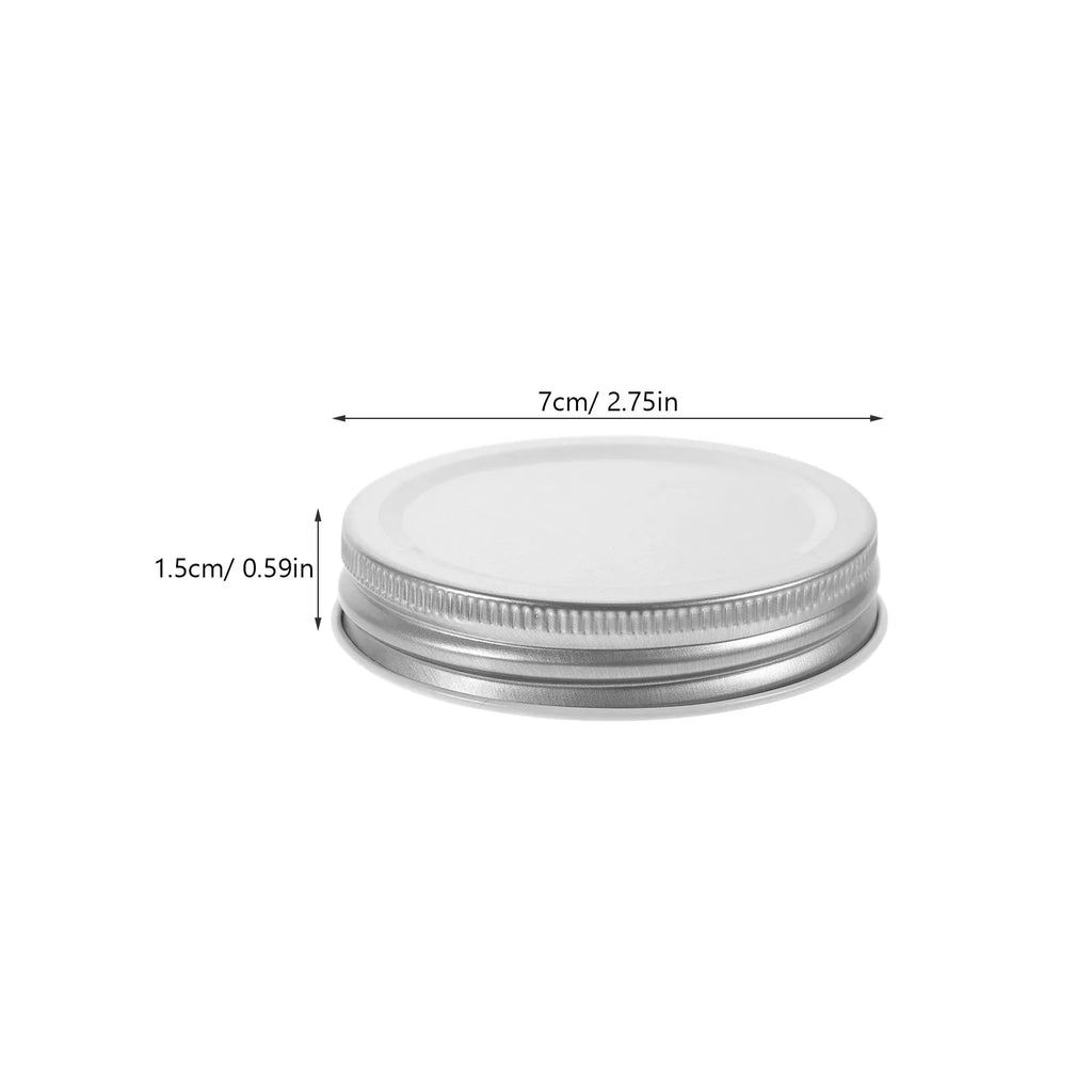 Tinplate Mason Jar Lids Wide Mouth Regular Reusable Leakproof Storage