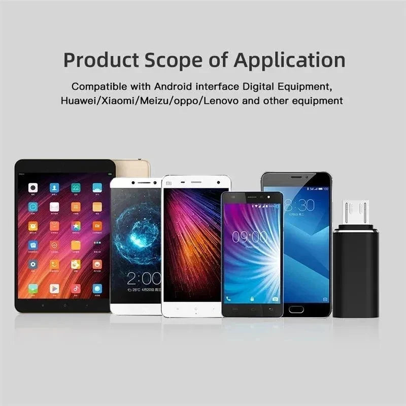 USB-C to Micro USB Adapter | Type C Female to Micro USB Male