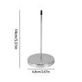 Rod Paper Holder Spike Restaurant Check Spindle Chrome Receipt Holder Paper Receipt Holder Spike For Restaurant Kitchen Takeaway Zpaxo Silver