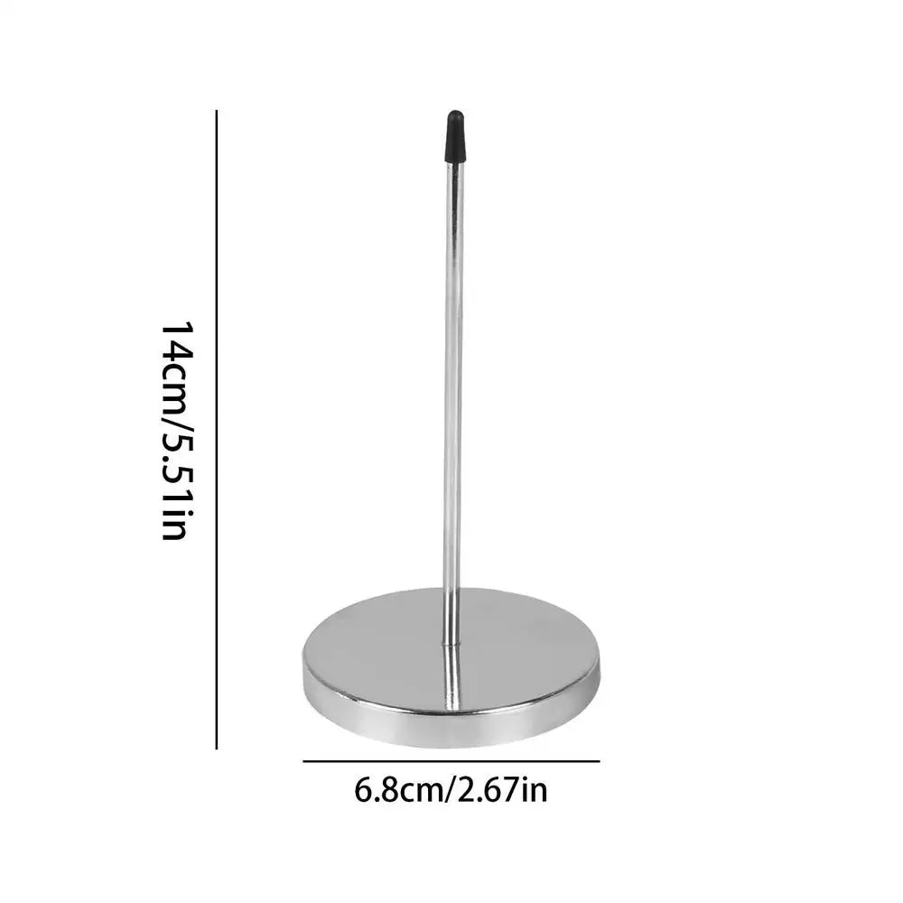 Rod Paper Holder Spike Restaurant Check Spindle Chrome Receipt Holder Paper Receipt Holder Spike For Restaurant Kitchen Takeaway Zpaxo Silver