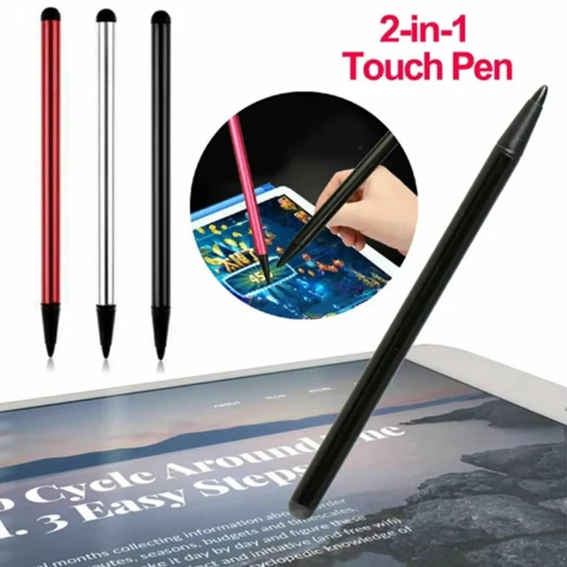 Universal Dual-Tip Stylus Pen for iPad, Android & Touchscreens