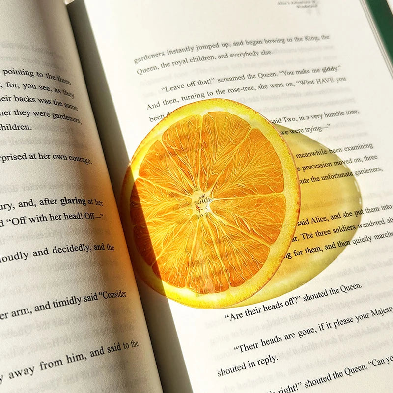 Delicate Transparent Acrylic Bookmark Reading Mark Student Premium Zpaxo