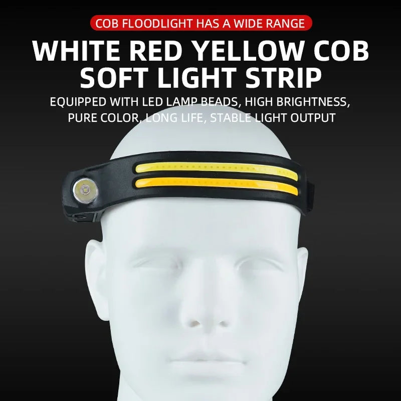 ESMARTER LED Sensor Headlamp | USB Rechargeable Work Light