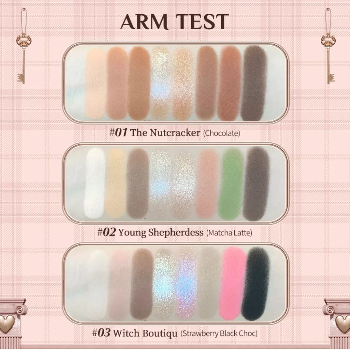 Flower Knows Chocolate Wonder-shop Eight-color Eyeshadow Palette Zpaxo