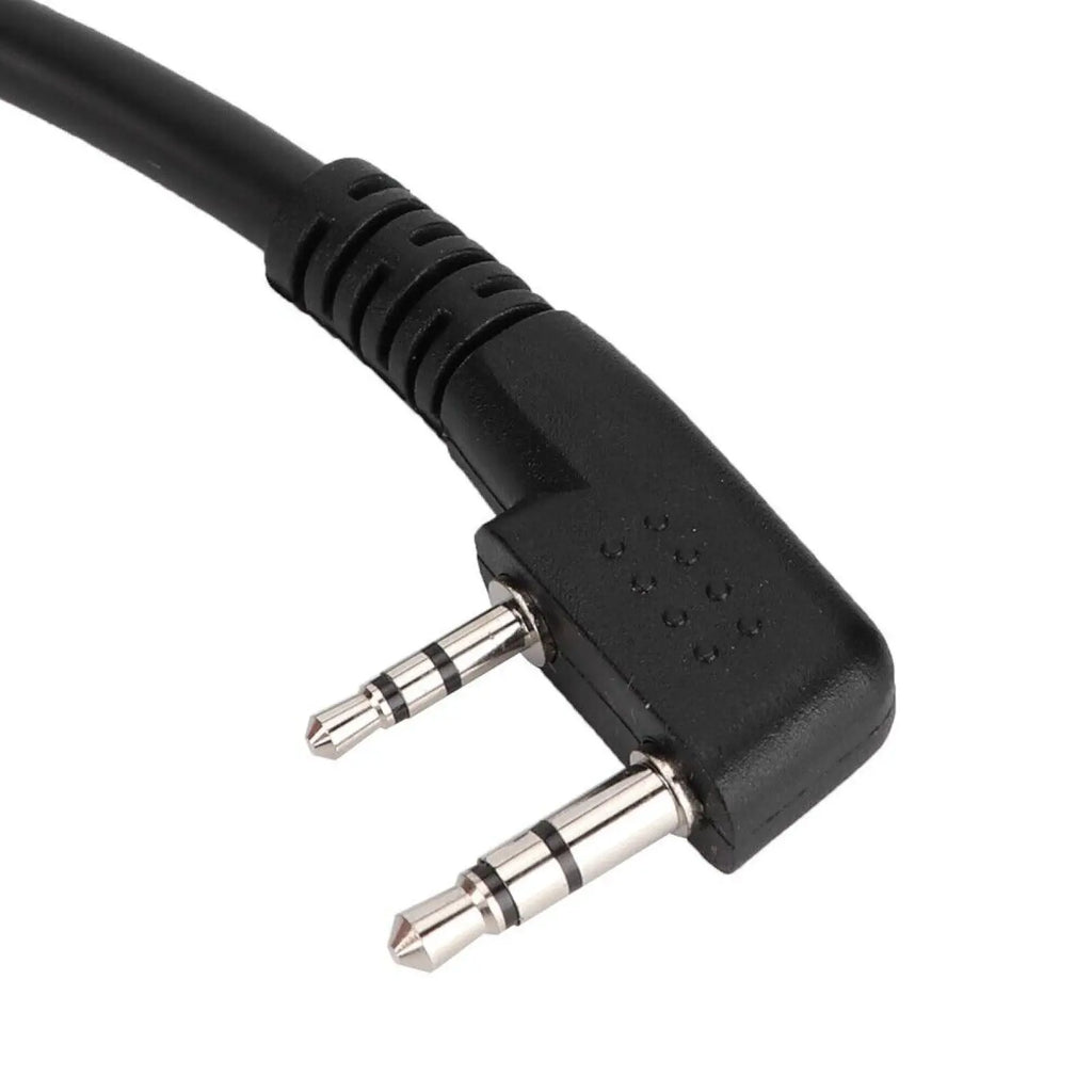 CC-MOT Coil Cord K Cable HYT Kenwood Relm Baofeng 2-Pin 5-Pin Two-way