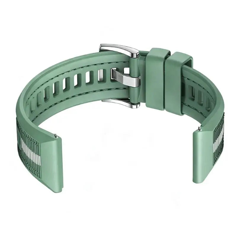 652F Comfortable Silicone Woven Watch Band Easy On for Watch GT6 46mm Smartwatch 22mm Width Compatible Zpaxo