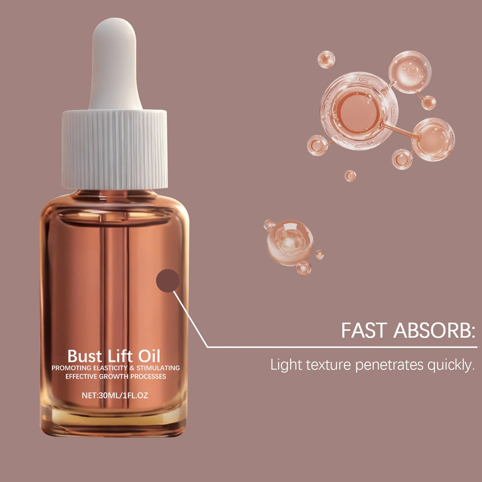Ginger Extract Breast Firming & Plumping Essential Oil 30ml Breast Firming Oil Zpaxo