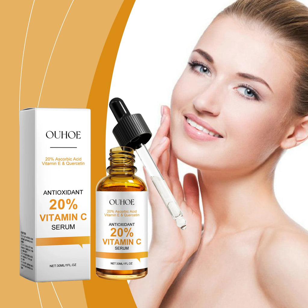 Vitamin C Facial Serum Anti Aging Deep Hydrating Fade Fine Wrinkles Brightening Moisturizing Repair Nourishing Skin Care Essence Zpaxo