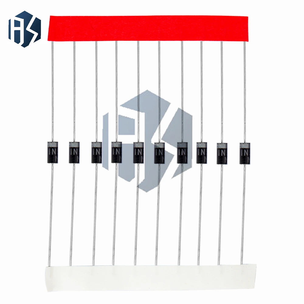 Premium Fast-Switching Schottky Diode Kit (8 Values, 100 PCS) – 1N4148/1N4007 Assortment for DIY Electronics & Repairs Zpaxo