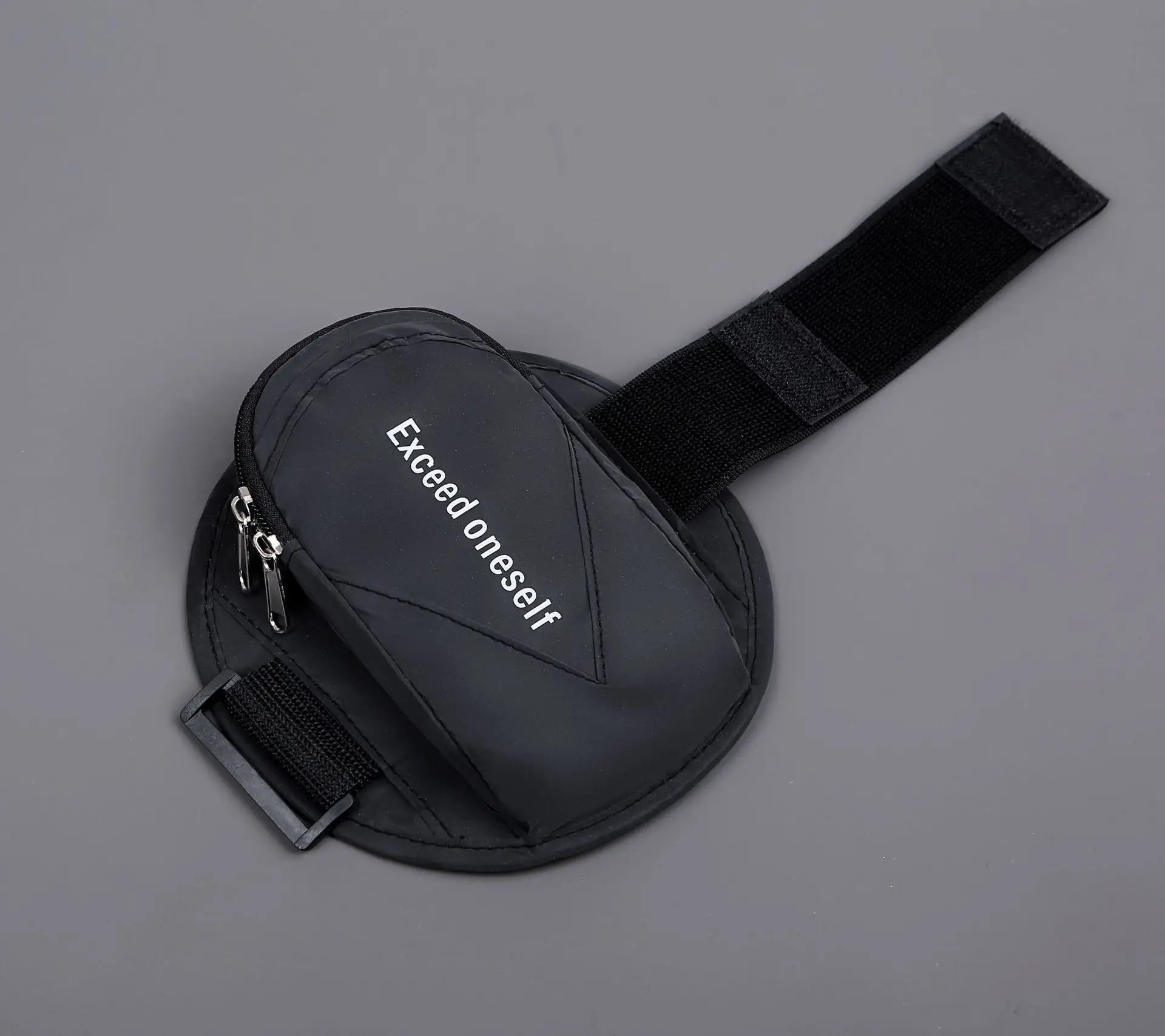 7.2 Inch Outdoor Running Sports Phone Holder Armband iPhone 15 14 13 12 11 X XR Xs Max Samsung Arm Wrist Universal Gym Armbands Zpaxo Black