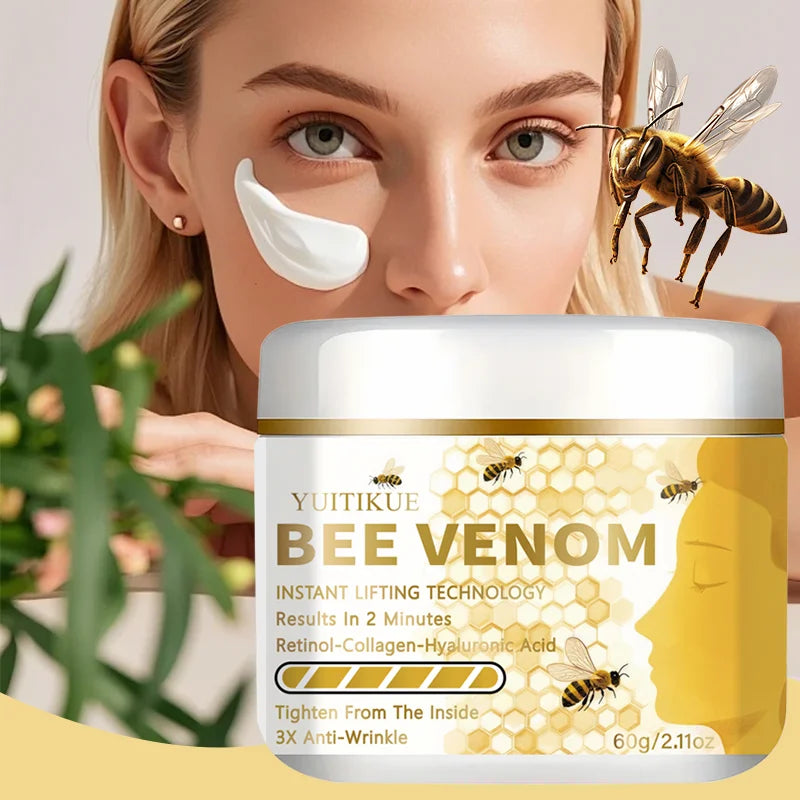 YUITIKUE Bee Venom Firming Cream 60g – Instant Lift & Hydration Firming Face Cream Zpaxo