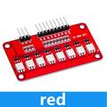 Full-color RGB LED Module Single-chip 5050 Water Light Smart Car Zpaxo red