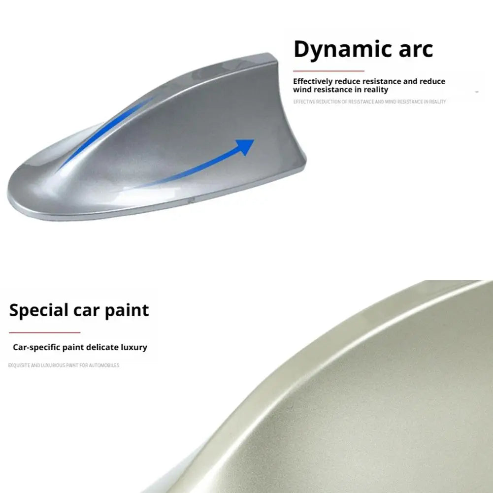 Car Shark Fin Radio Antenna FM Signal Booster Universal Auto Roof Aerials Styling Replacement Parts For BMW Toyota Hyundai VW Zpaxo