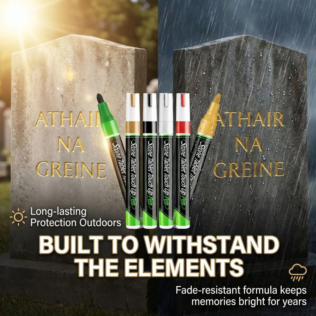 Tombstone Touch-up Pen Stone Metal Rubber Multi-surface Repair Tool