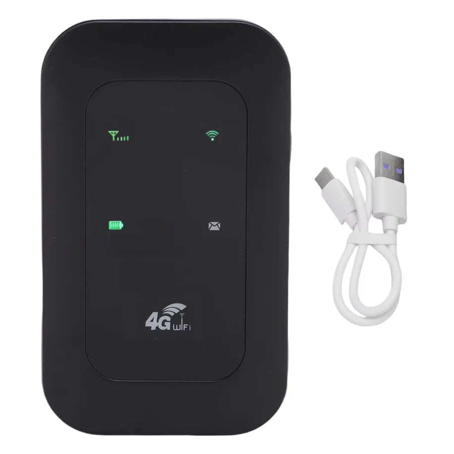 Mobile Wifi Router 2100mAh Battery Supports 10 Connected Devices