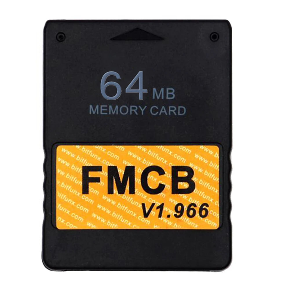 Free McBoot v1.966 Memory Card for Sony PS2 FMCB Game Saver 8MB/16MB/32MB/64MB Zpaxo 64MB China Mainland