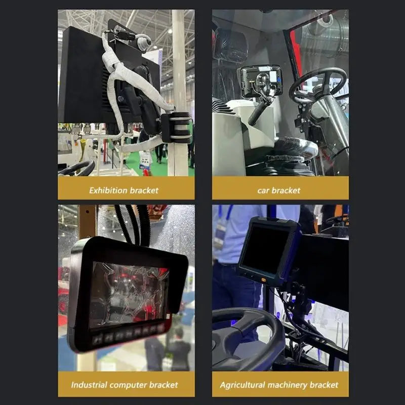 652F MultiAngle Adjustable Phone Holder For Motorcycle Aluminum Alloy 4Hole Base Zpaxo CN