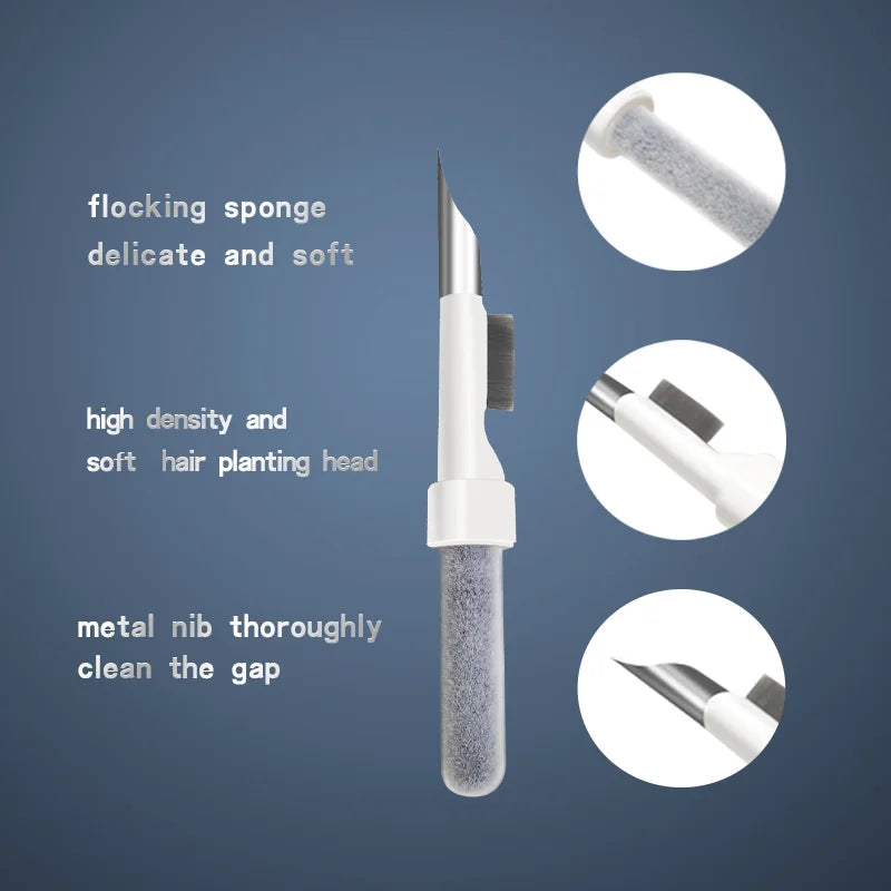 3-in-1 Earbuds Cleaning Pen for AirPods, Samsung & Earphones Earbuds Cleaning Tool Zpaxo
