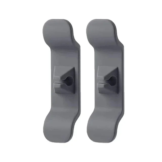 Cord Organizer Cable Management Clip Storage Holder Keeper Wrapper Zpaxo 2PCS Grey