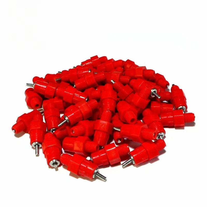 5 10 Automatic Chicken Water Nipple Poultry Drinking 360 Degree